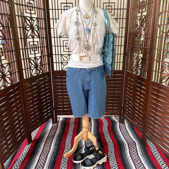 Ulla Johnson Off White Embroidered Crochet Cotton Short Sleeve Boho Blouse Sz 4 - Picture 2 of 8